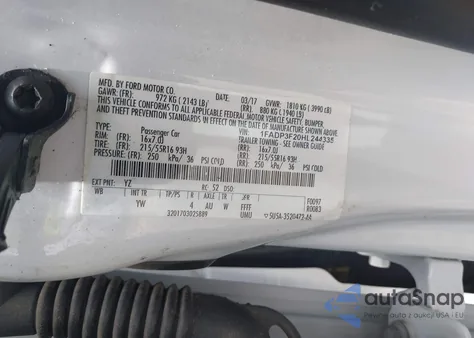 2017 Ford Focus Se from USA, damaged, VIN 1FADP3F20HL244335